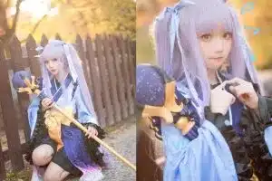 花柒Hana – 镜华(小仓唯) cos正片