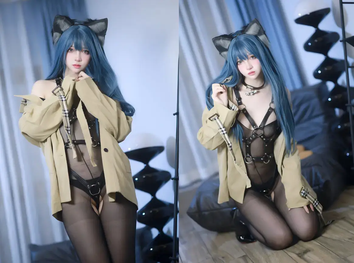 疯猫ss – 生日本 猫耳绑带束缚