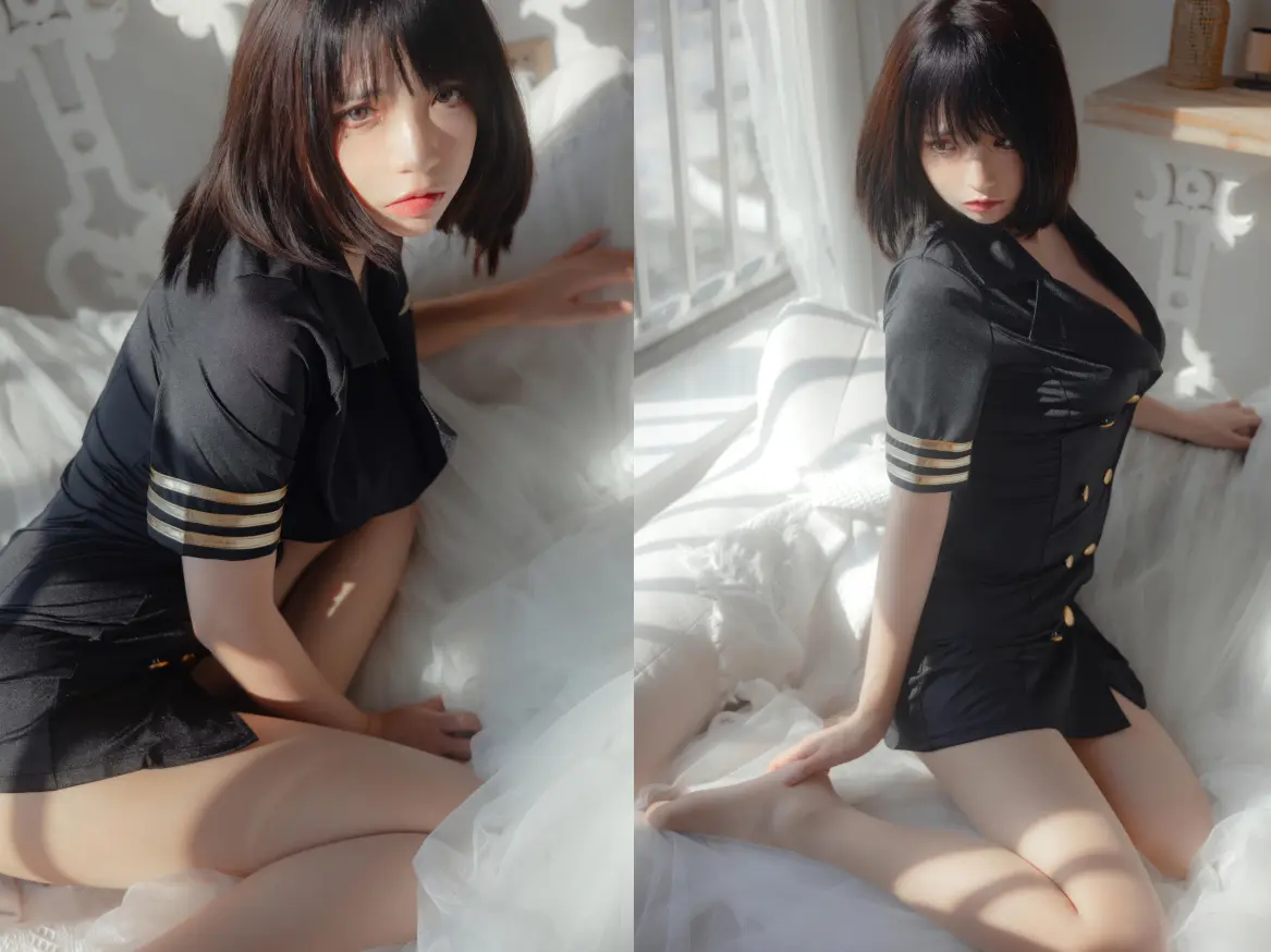 疯猫ss – 黑色制服