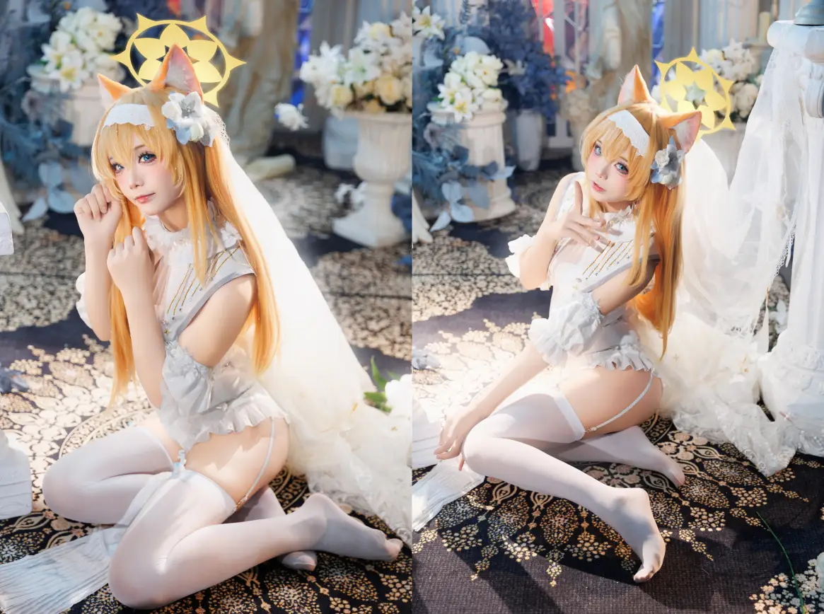 艾西Aiwest – 蔚蓝档案 伊落玛丽 花嫁